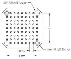 16x16 柵格孔夾具板