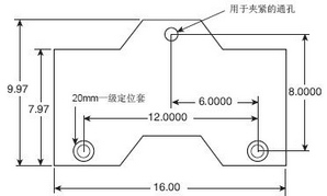 拼板式互鎖夾具板